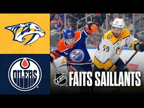 Predators vs Oilers 06/01/26 | Faits saillants