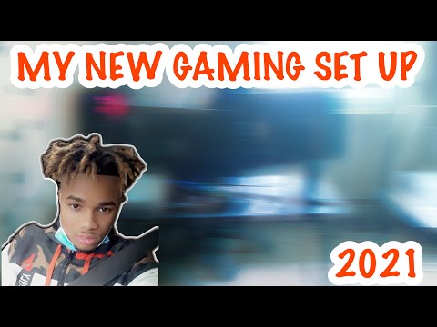 MY NEW GAMING SET UP SEPTEMBER 2021