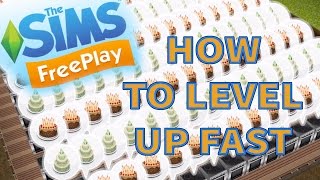 Sims Freeplay | How to level up fast & gain simoleons