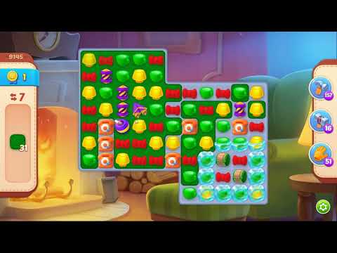 Homescapes Level 9145 - NO BOOSTERS 🏠 | SKILLGAMING ✔️