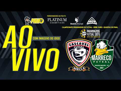 QUARTAS DE FINAL CASCAVEL FUTSAL X MARRECO FUTSAL - SÉRIE OURO - CAMPEONATO PARANAENSE DE FUTSAL 26