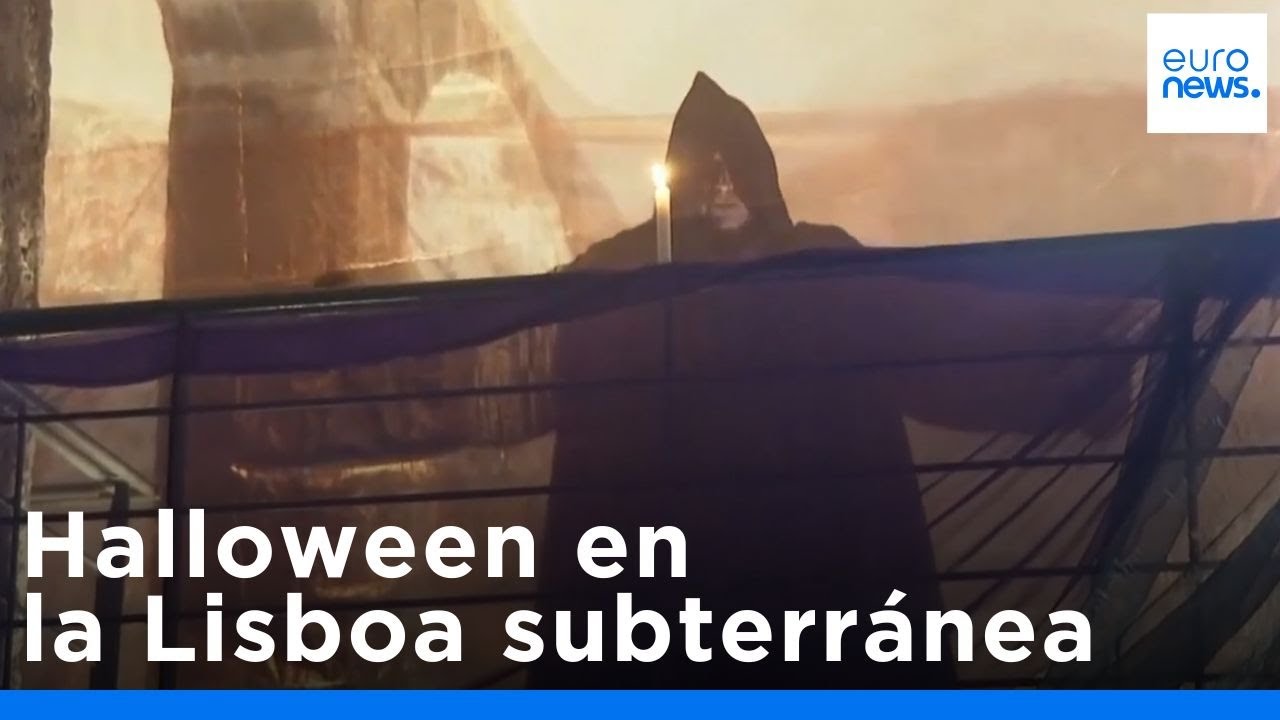 Los iconos del terror invaden la Lisboa subterránea en Halloween