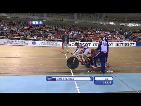 Elena BREJNIVA - Women's Final 500m Time Trial - 2013 UCI World Track Championships, Minsk