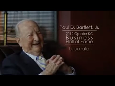 Paul Bartlett– 2012 Greater Kansas City Business Hall of Fame Laureate Tribute Video