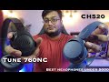 JBL Tune 760NC vs Sony CH520 || Best headphones under 5000 rupees