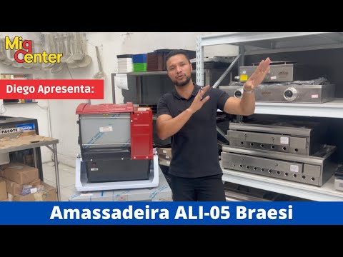 Amassadeira 7kg Progás Braesi Ali 05 - Diego Apresenta