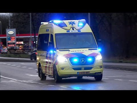 A1, Otaris Light Ambulance 06-151 Doetinchem naar het Slingeland Ziekenhuis in Doetinchem