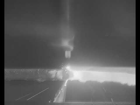 Flame cutting visualized with the MeltView® APEX2 camera