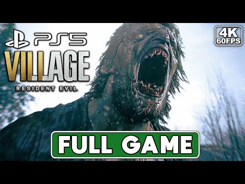RESIDENT EVIL 8 VILLAGE Gameplay Walkthrough FULL GAME [PS5 4K 60FPS] - No Commentary