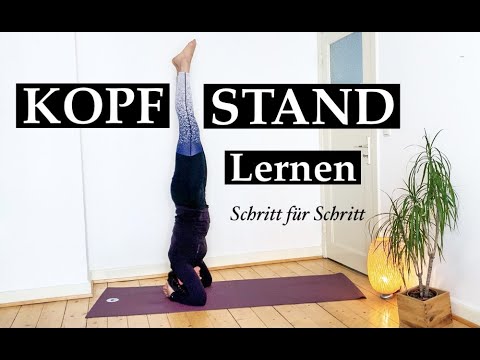 Kopfstand lernen Yoga - Sicher stehen im Kopfstand