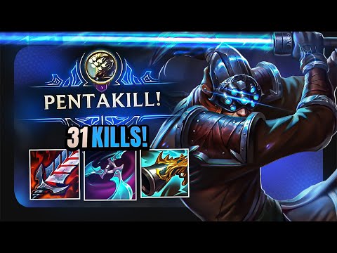 NEVER TYPE TO A MASTER YI FULL CRITICAL! 😈 (PENTAKILL)