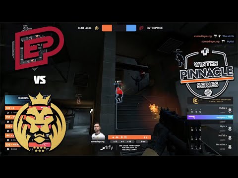 ENTERPRISE vs MAD Lions | Pinnacle Winter Series 2 Regionals - HiGHLiGHTS | CSGO