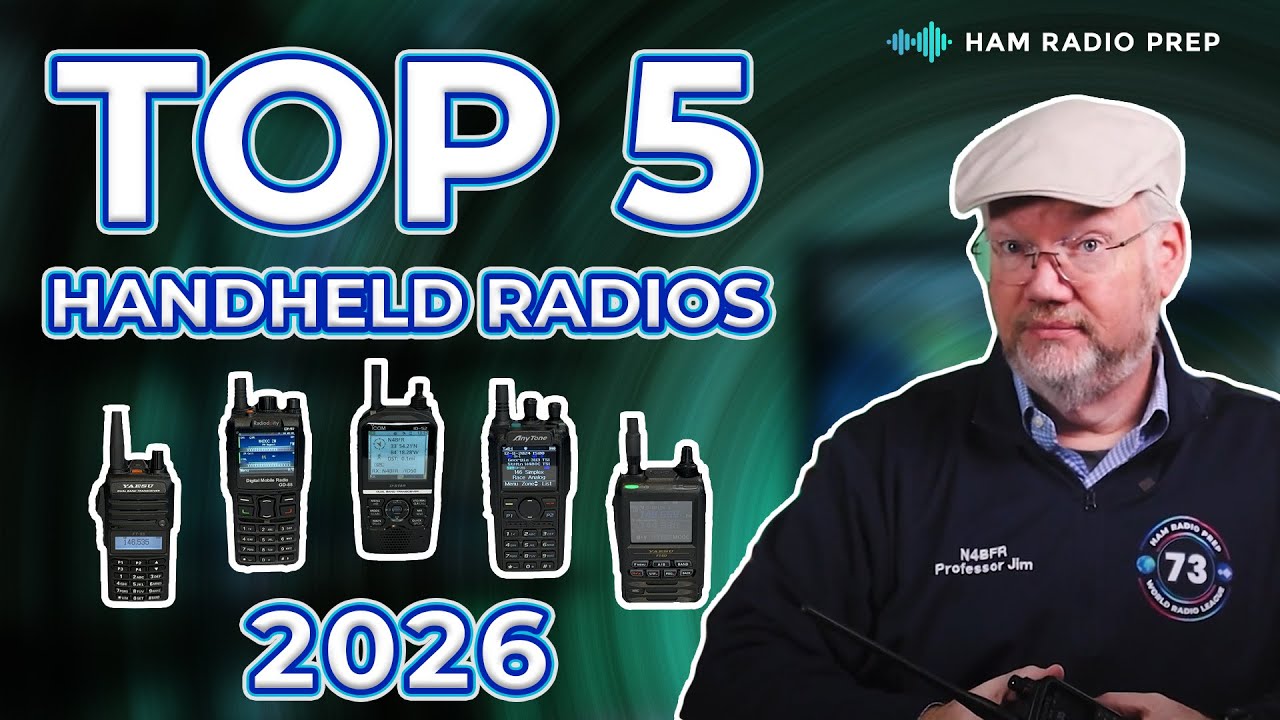 Top 5 Handheld Ham Radios 2026 : Best Picks for Every Operator