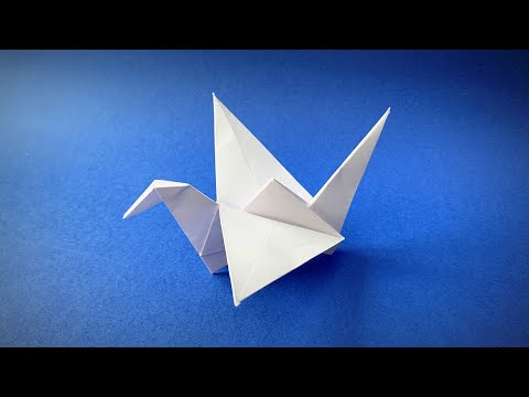 How to Make a Paper Draco Malfoy's Flapping Bird | Origami Flapping Bird