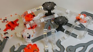 HexBug Nano V2 - Large Double Black Hole MAZE challenge - How many V2 bugs can solve this