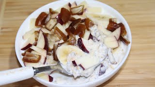 My Husband’s Favorite Breakfast❗️Super Healthy and Delicious Oatmeal Recipe ‼️Only 5 minutes