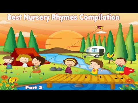Best Nursery Rhymes Compilation Part 2-50 Songs for Children#Happy Music Musica Bimbi