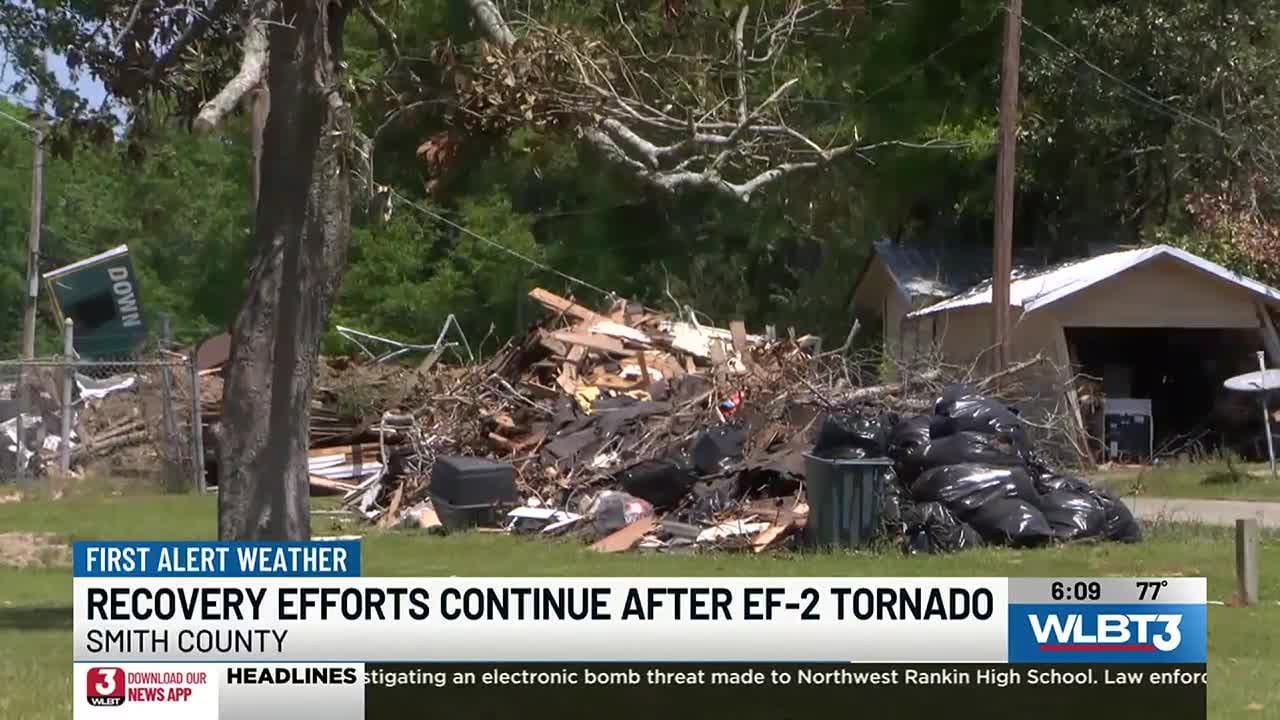 Taylorsville rebuilding after EF-2 tornado 1 month ago