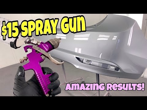$15 Harbor Freight Paint Gun Delivers Professional Results!