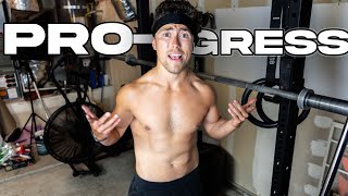 My Home Gym Progress Vlog Pt.1 | Garage Gym Crossfit Workouts