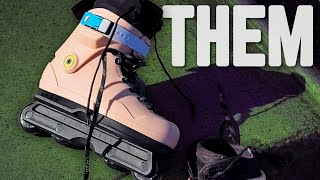 Them 909's: 1st Session (901 Soulplates & Frames) // Aggressive Inline Skate Vlog