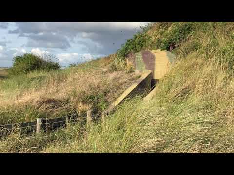 Door de loopgraven naar de bunkers, uitzichtpunten en stellingen