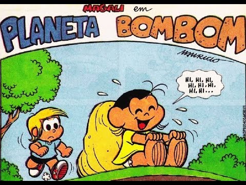 Magali - Planeta Bombom, Quadrinhos Turma da Mônica