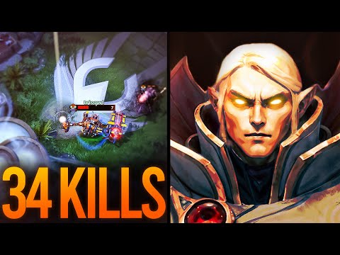 34 KILLS!! INSANE INVOKER vs TINKER MID | Dota 2 Invoker