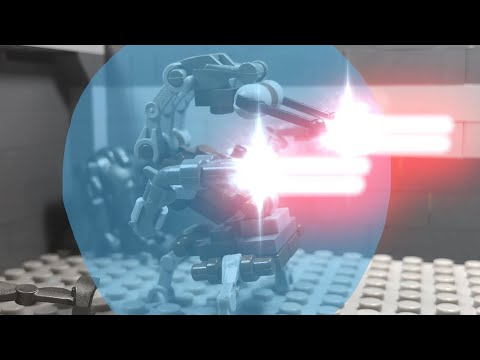 Droideka - A Lego Star Wars Stopmotion