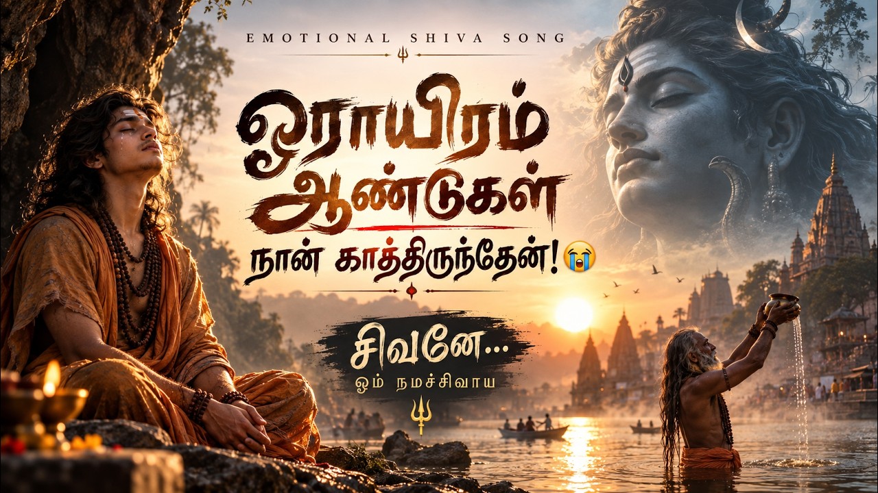 ஓராயிரம் ஆண்டுகள் நான் | Deep Emotional Lord Shiva Song Tamil