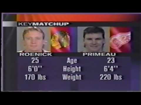 NHL Western Conference Finals 1995 - Game 3 - Detroit Red Wings @ Chicago Blackhawks