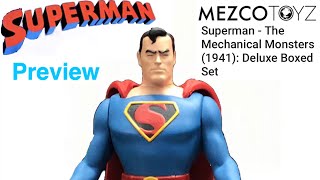 Mezco Toyz - Superman - The Mechanical Monsters (1941): Deluxe Boxed Set (Preview)
