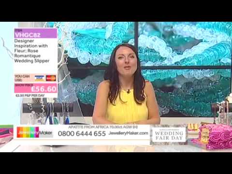 The Wedding Fair Show & How to Make Chain Maille Jewellery - JewelleryMaker DI LIVE 17/08/15