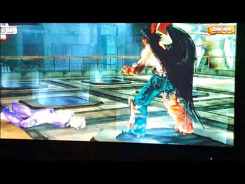 Tekken 5 Dark Ressurection Devil Jin Throw on Nina Alternate Ryona
