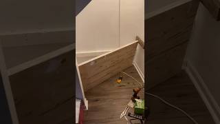 Day 1 - building my Harry Potter PokeNook under my stairs #pokemon