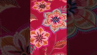 Pip Studio povlečení z broušeného kepru Matata červené 140x200 + 70x90 cm