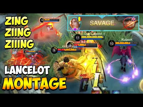 I CAN'T STOP DASHING! | Lancelot FreeStyle Montage #60 | MLBB