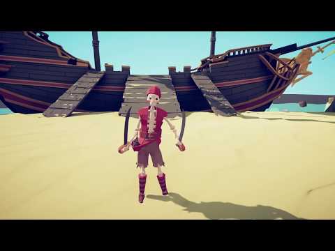 One of My Best Videos! Skeleton Pirates Vs. Every Unit