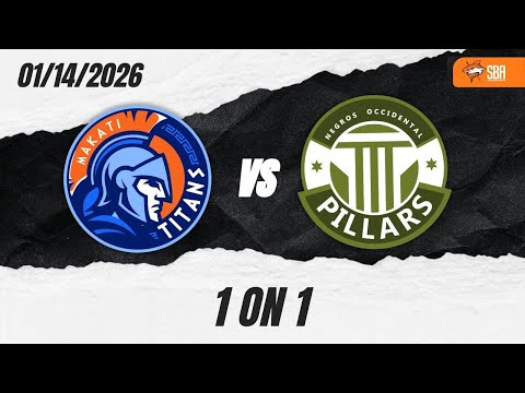 LIVE: MAKATI TITANS vs. NEGROS OCCIDENTAL PILLARS | SBA SEASON 2 | January 14, 2026