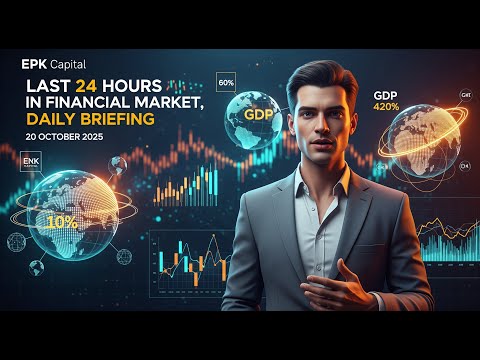 Markets REBOUND! 🚀 China Data Mixed, Crypto SURGES | Daily Market Update |Oct 20, 2025 | EPK Capital
