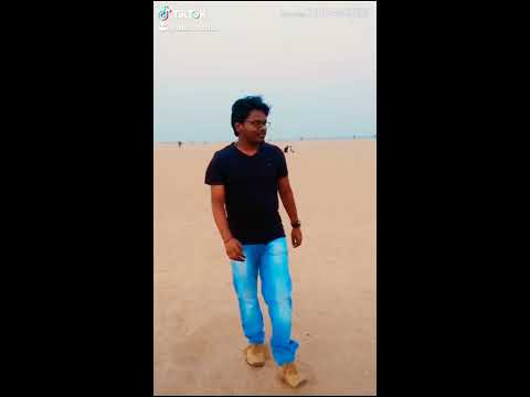 Chiru BGM at Marina beach..🏄