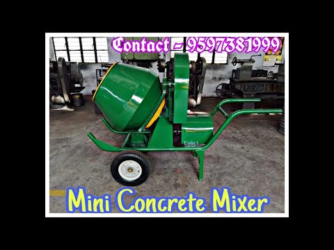 Mini Concrete Mixer Machine