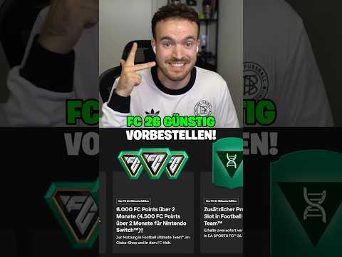 Pre-order FC 26 Ultimate Edition at a great price 🤑