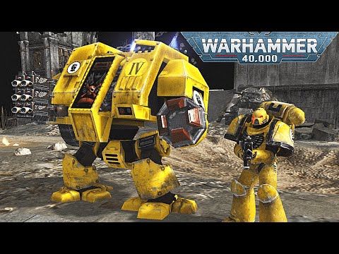 DREADNOUGHT MISSION: Imperial Fists vs Tau! - Ultimate Mod WH40K, Men of War: Assault Squad 2