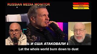 Russian propagandists react to war against Iran