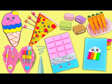 10 DIY AMAZING SCHOOL SUPPLIES IDEAS - Back To School Hacks And Crafts