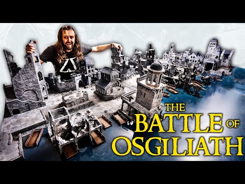 The Battle for Osgiliath | MASSIVE Lord of the Rings Warhammer Battle Report