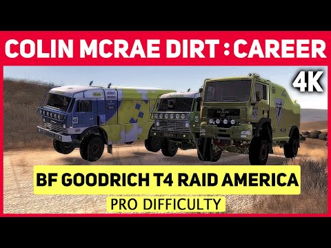 Colin McRae DiRT in 4K - Career - #36 BF Goodrich T4 RAID America - Pro Difficulty