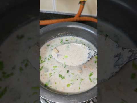Creamy mushroom Soup recipe❤️#subscribe #recipe #yshorts #love #comment #yshorts #yasin vlog👍