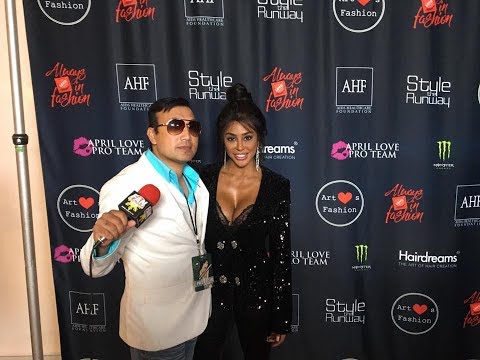 Shyra Sanchez at LA Fashion Week